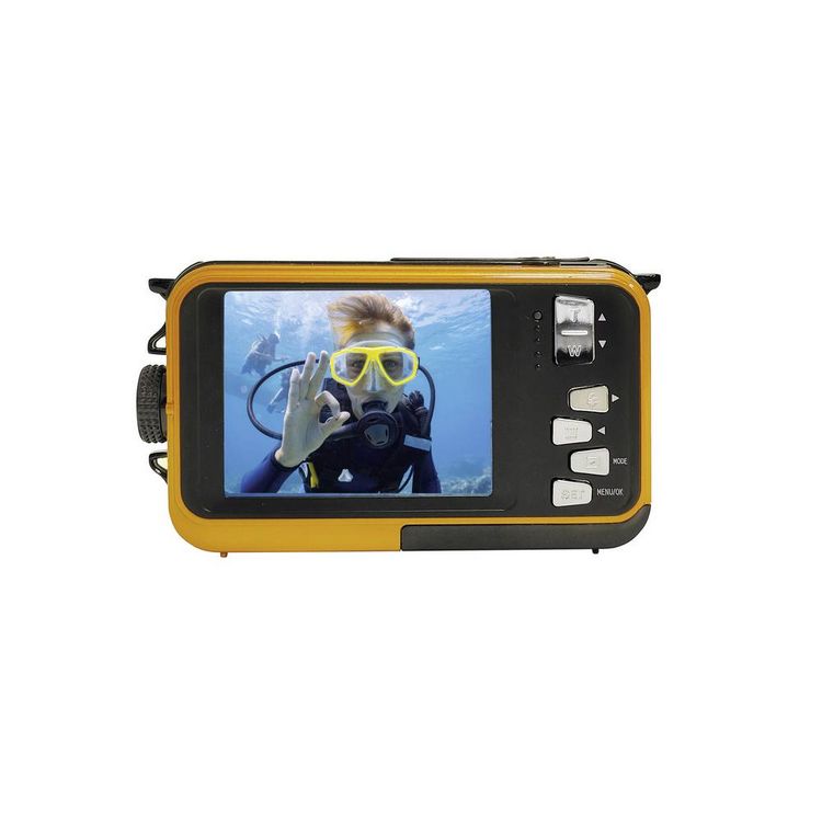 Produktbild: Aquapix W3027-O Wave Orange Digitalkamera 5 Megapixel Orange Wasserdicht