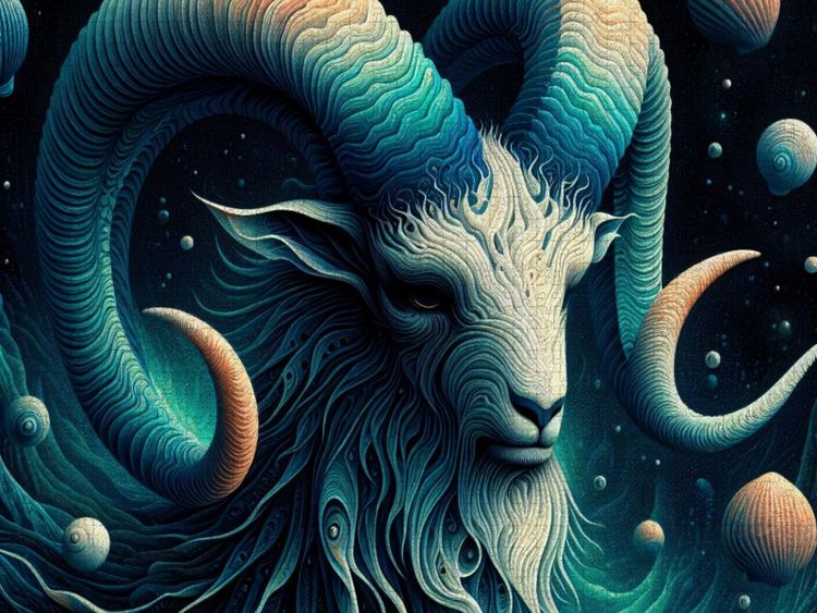 Produktbild: CALVENDO Puzzle Steinbock im Spiralpanzer | 1000 Teile Lege-Gr&ouml;&szlig;e 64x48cm Foto-Puzzle f&uuml;r gl&uuml;ckliche Stunden