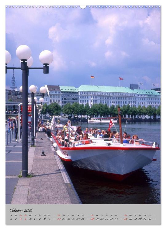 Produktbild: Hamburg - Eine Stadt mit vielen Gesichtern (Wandkalender 2026 DIN A2 hoch), CALVENDO Monatskalender