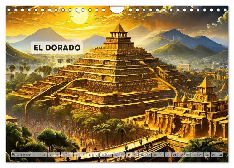 Produktbild: Sagenhafte Orte und Mythen (Wandkalender 2026 DIN A4 quer), CALVENDO Monatskalender