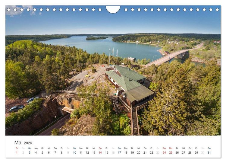 Produktbild: &Aring;land Inseln: Sch&auml;rengarten der Ostsee (Wandkalender 2026 DIN A4 quer), CALVENDO Monatskalender