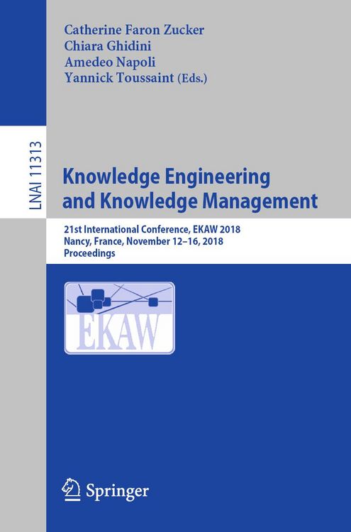 Produktbild: Knowledge Engineering and Knowledge Management