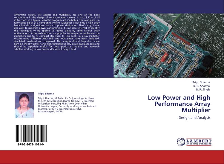Produktbild: Low Power and High Performance Array Multiplier