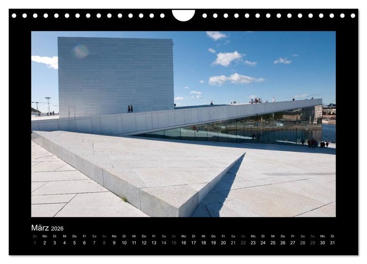 Produktbild: Oslo (Wandkalender 2026 DIN A4 quer), CALVENDO Monatskalender