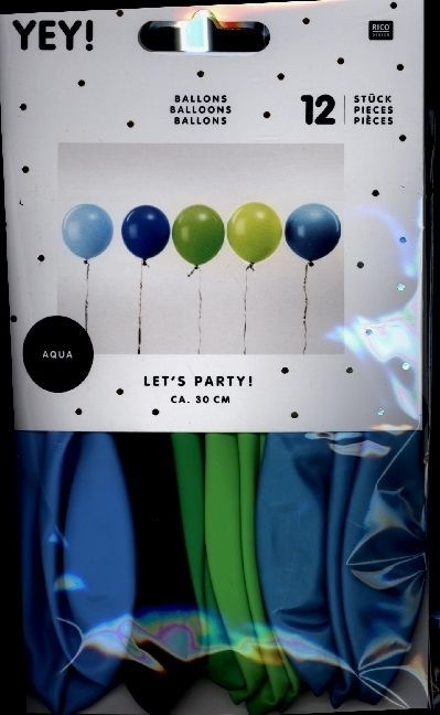 Produktbild: Ballons Mix Aqua