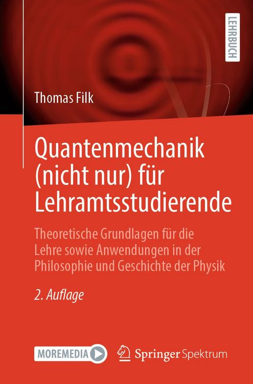 Produktbild: Quantenmechanik (nicht nur) f&uuml;r Lehramtsstudierende
