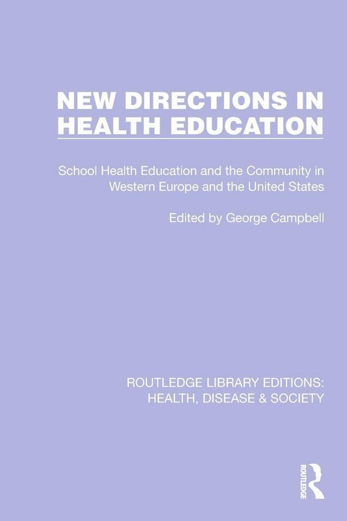 Produktbild: New Directions in Health Education