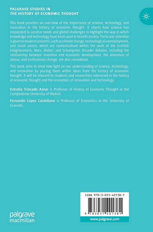 Produktbild: Science, Technology and Innovation in the History of Economic Thought