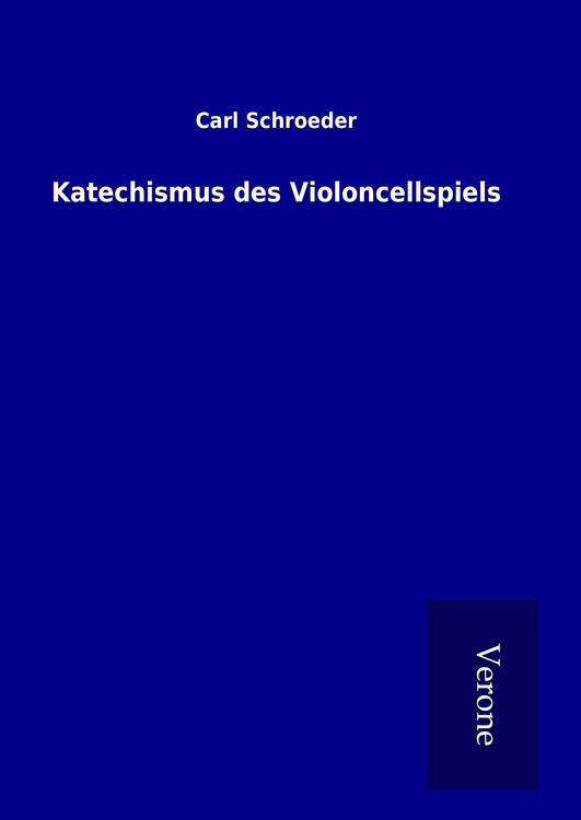 Produktbild: Katechismus des Violoncellspiels