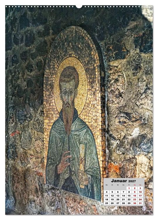Produktbild: Orthodoxe Kirchen in Nordmazedonien (hochwertiger Premium Wandkalender 2027 DIN A2 hoch), Kunstdruck in Hochglanz