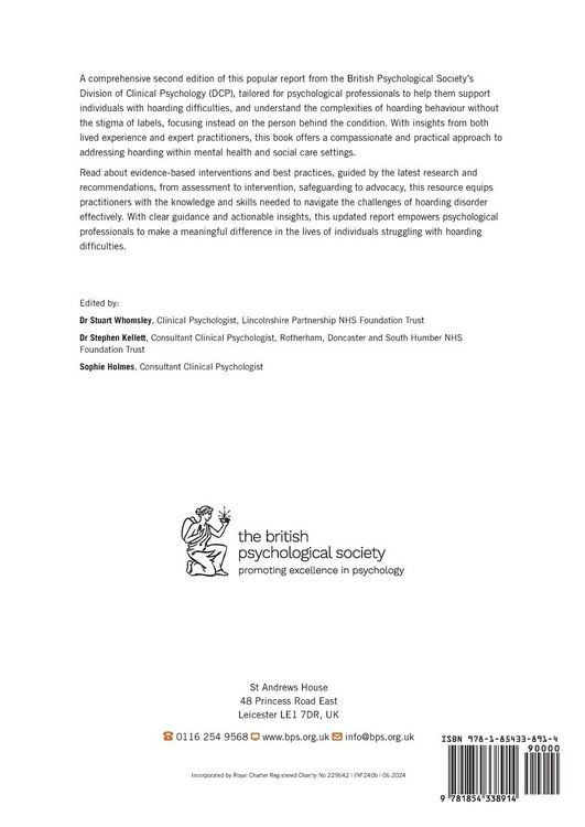 Produktbild: A psychological perspective on hoarding