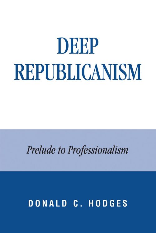 Produktbild: Deep Republicanism