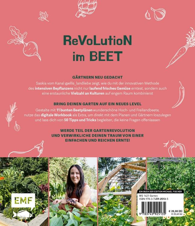 Produktbild: Bunte Beete &ndash; Einfach g&auml;rtnern mit intensiver Bepflanzung in Hochbeet und Freiland