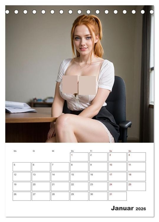 Produktbild: Schreibtischs&uuml;nden (Tischkalender 2026 DIN A5 hoch), CALVENDO Monatskalender