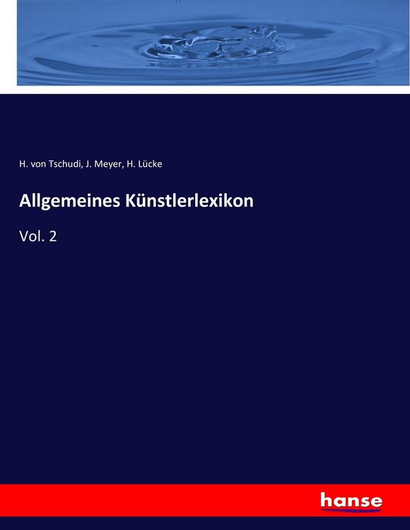 Produktbild: Allgemeines K&uuml;nstlerlexikon