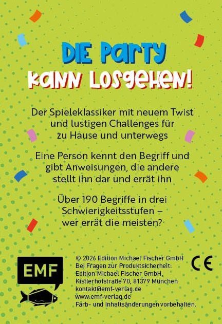Produktbild: Kartenspiel: Pantomime &ndash; Switch it up! &ndash;&nbsp;Kids-Party