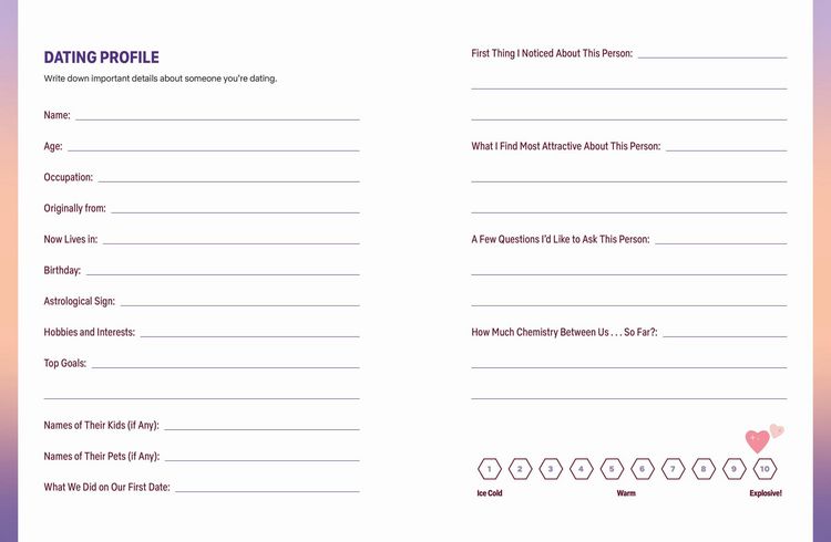 Produktbild: Love Is Blind: Dating Journal