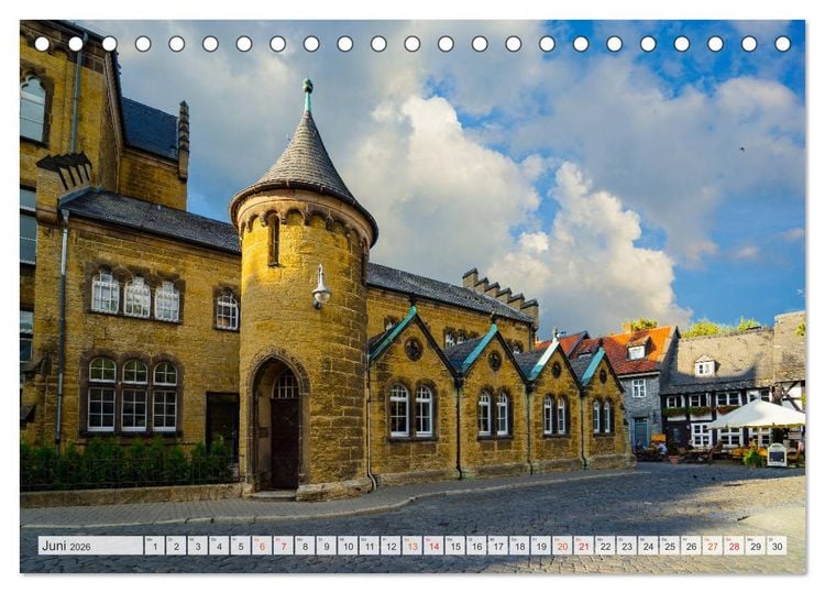 Produktbild: Goslar Impressionen (Tischkalender 2026 DIN A5 quer), CALVENDO Monatskalender
