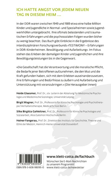 Produktbild: Ehemalige Heimkinder der DDR