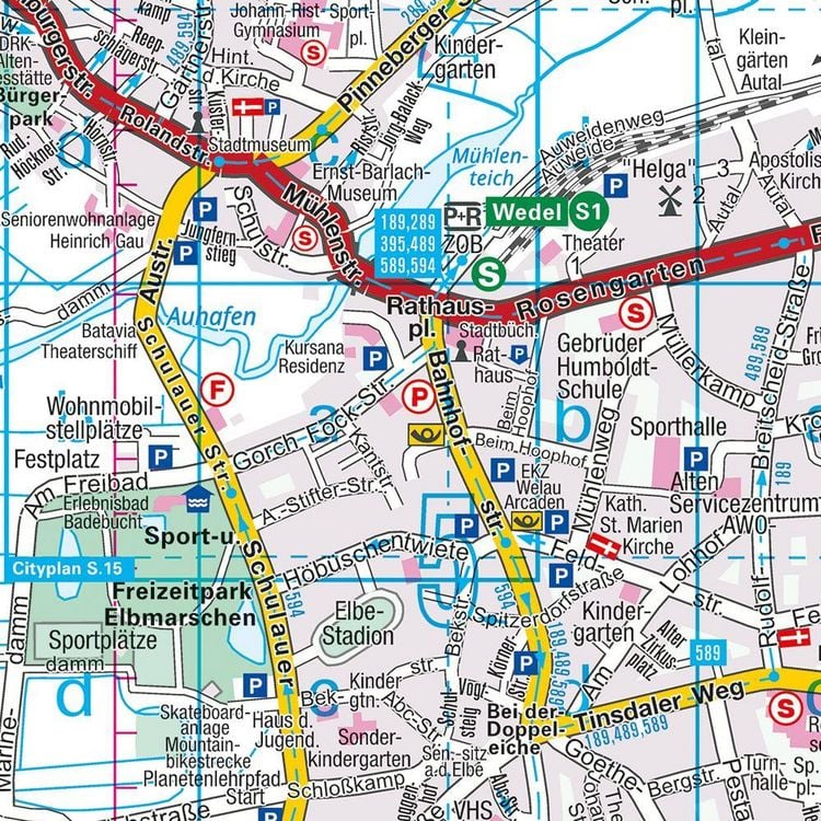 Produktbild: ADAC Cityatlas Hamburg 1:15.000