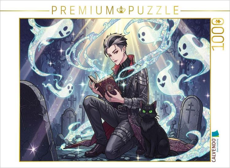 Produktbild: CALVENDO Puzzle Entfesselte Geisternacht | 1000 Teile Lege-Gr&ouml;&szlig;e 64x48cm Foto-Puzzle f&uuml;r gl&uuml;ckliche Stunden