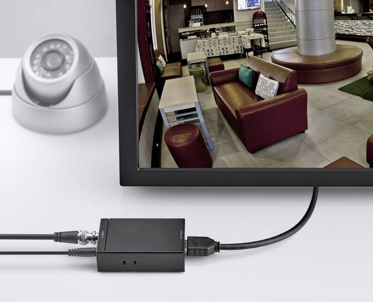 Produktbild: SpeaKa Professional AV Konverter [SDI - HDMI] SP-MSD/HD-01