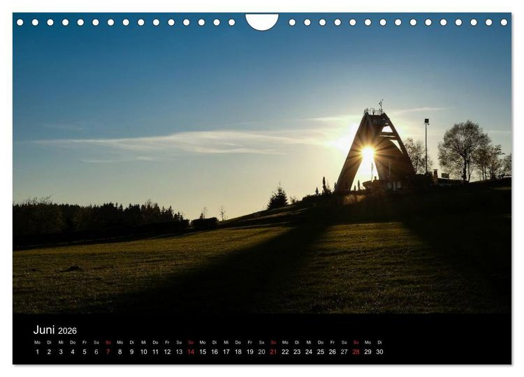 Produktbild: Winterberg - Sauerland - Eine Landschaft in Bildern (Wandkalender 2026 DIN A4 quer), CALVENDO Monatskalender