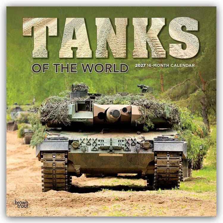 Produktbild: Tanks &ndash; Panzer 2027 &ndash; 16-Monatskalender