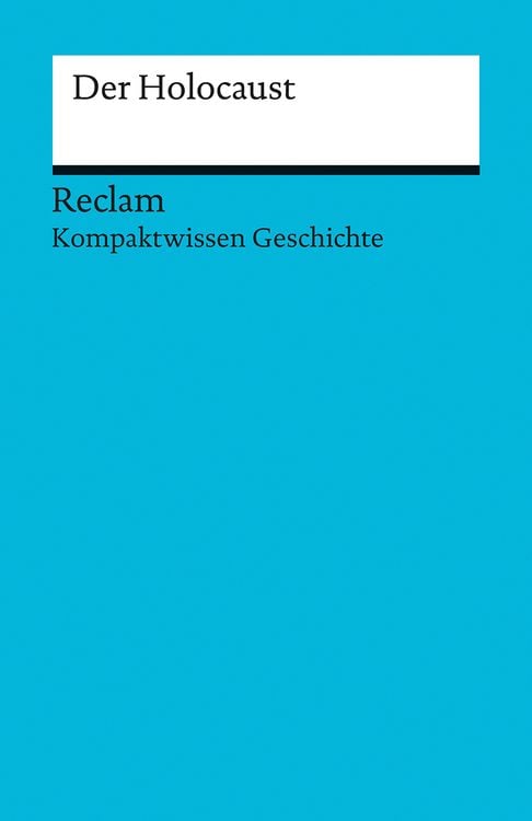 Produktbild: Kompaktwissen Geschichte. Der Holocaust