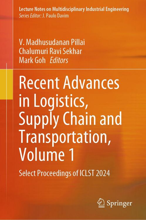 Produktbild: Recent Advances in Logistics, Supply Chain and Transportation, Volume 1