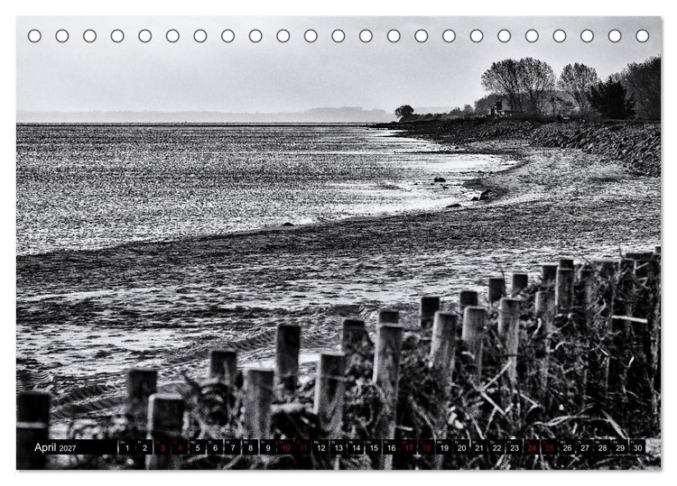 Produktbild: Ein Blick auf Ostseebad Damp (Tischkalender 2027 DIN A5 quer), CALVENDO Monatskalender