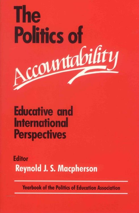 Produktbild: Macpherson, R: Politics of Accountability