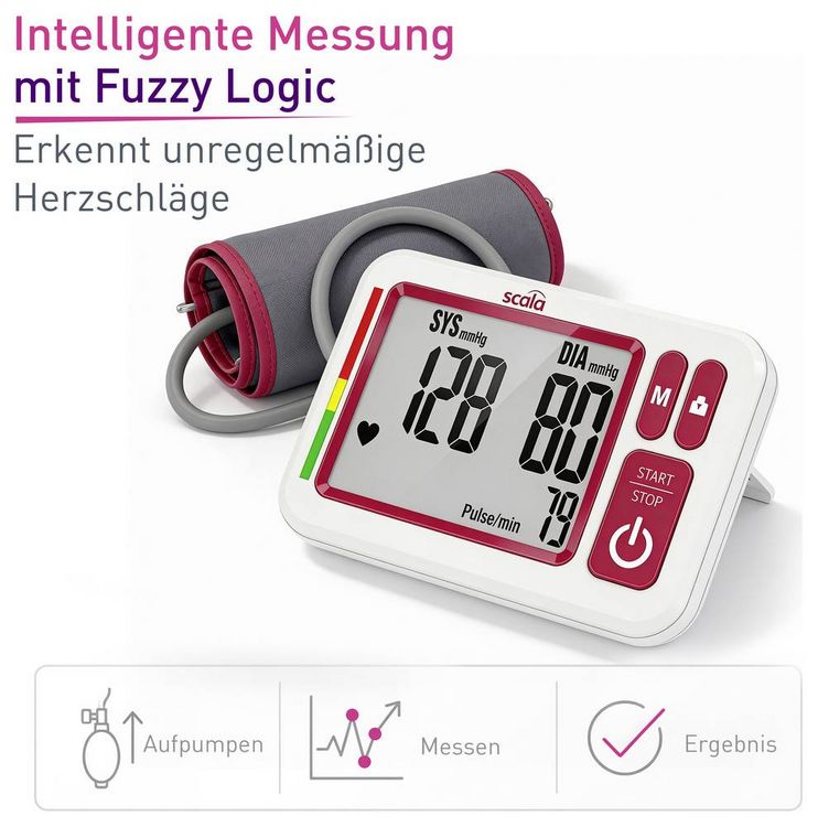 Produktbild: Scala SC 6750A Oberarm Blutdruckmessger&auml;t 67501