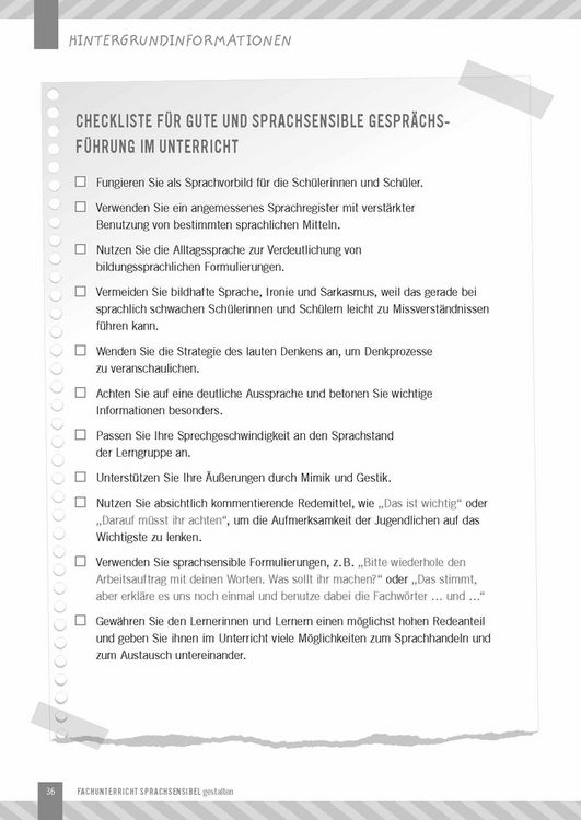 Produktbild: Fachunterricht sprachsensibel gestalten