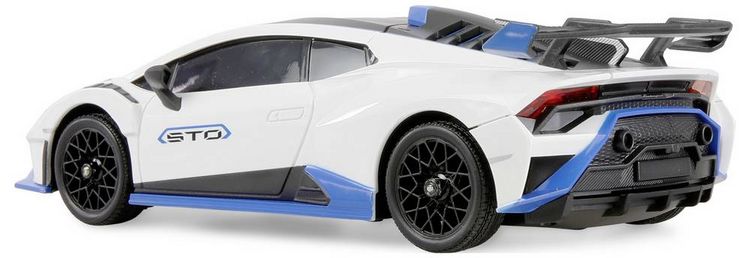 Produktbild: Amewi Lamborghini Huracan STO Drift Car Wei&szlig; Brushed 1:18 RC Modellauto Elektro Drift Allradantrieb (4WD) RtR 2,4GHz inkl. Akku