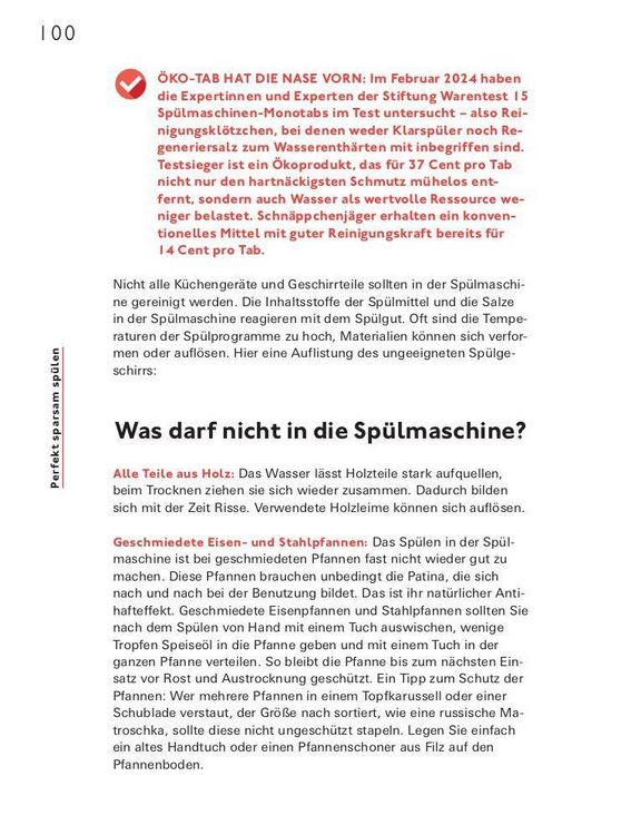 Produktbild: Der Stiftung Warentest Haushalts-Check