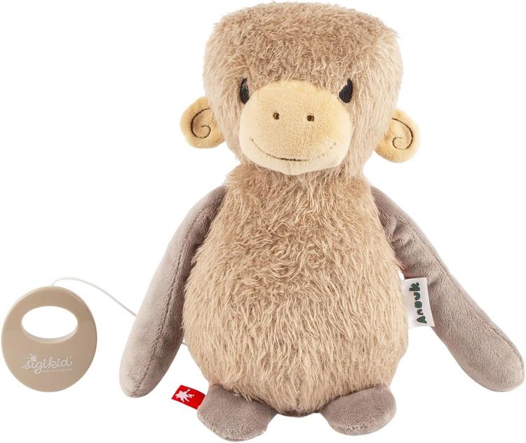 Produktbild: Sigikid 43416 - Anouk, Affe Affi, Spieluhr, Pl&uuml;sch, 22 cm