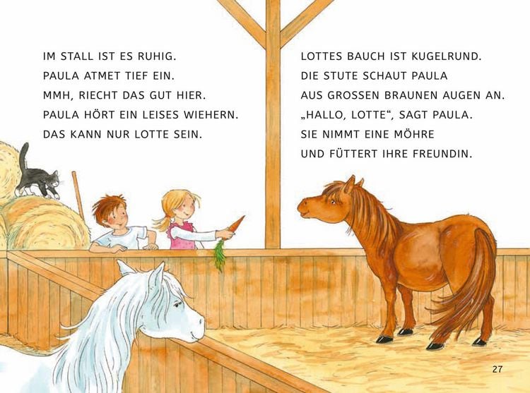 Produktbild: Leseprofis &ndash; Grossbuchstaben: ein Fohlen Namens Schnuppe, 1. Klasse