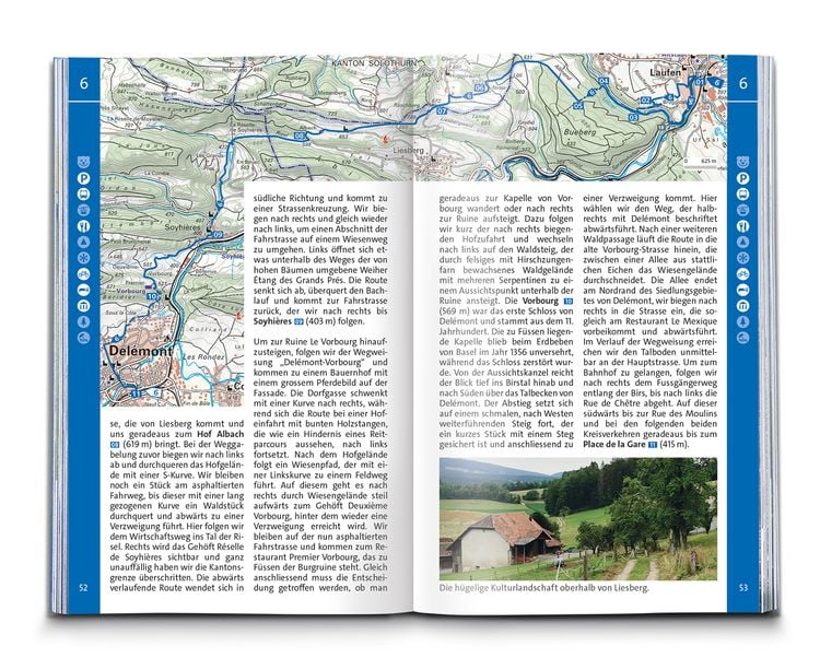 Produktbild: KOMPASS Wanderf&uuml;hrer Schweizer Jura, 55 Touren