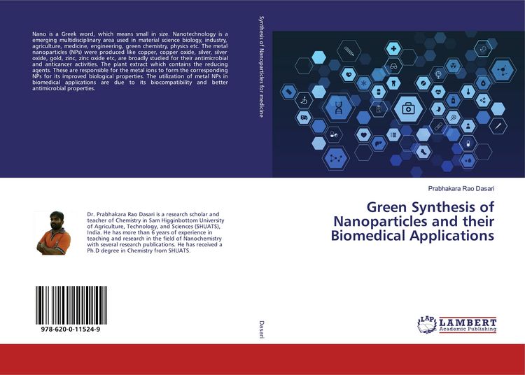 Produktbild: Green Synthesis of Nanoparticles and their Biomedical Applications