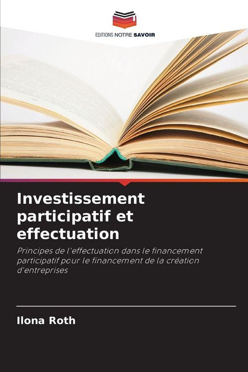 Produktbild: Investissement participatif et effectuation