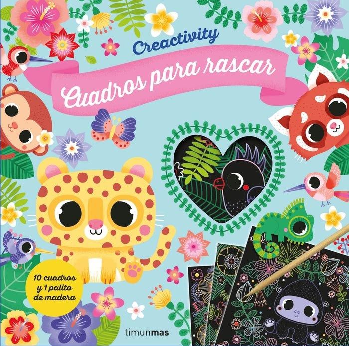 Produktbild: Creactivity. Animales Monisimos. Cuadros Para Rascar