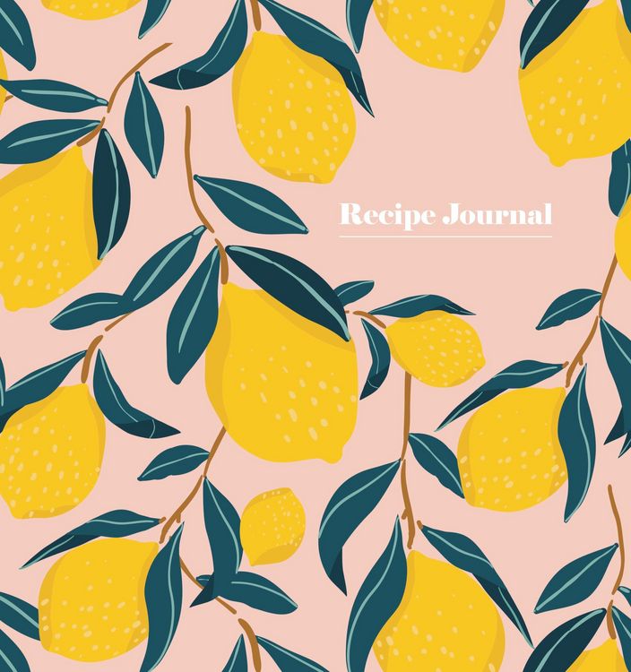 Produktbild: Lemon and Leaves Recipe Journal