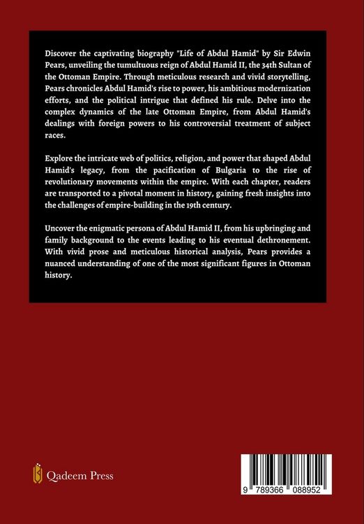 Produktbild: Life of Abdul Hamid - Makers of the Nineteenth Century