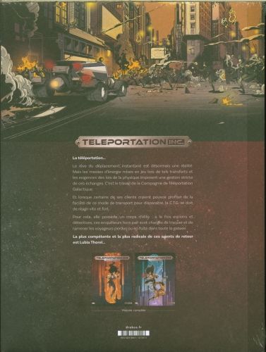 Produktbild: Teleportation Inc. : histoire compl&egrave;te