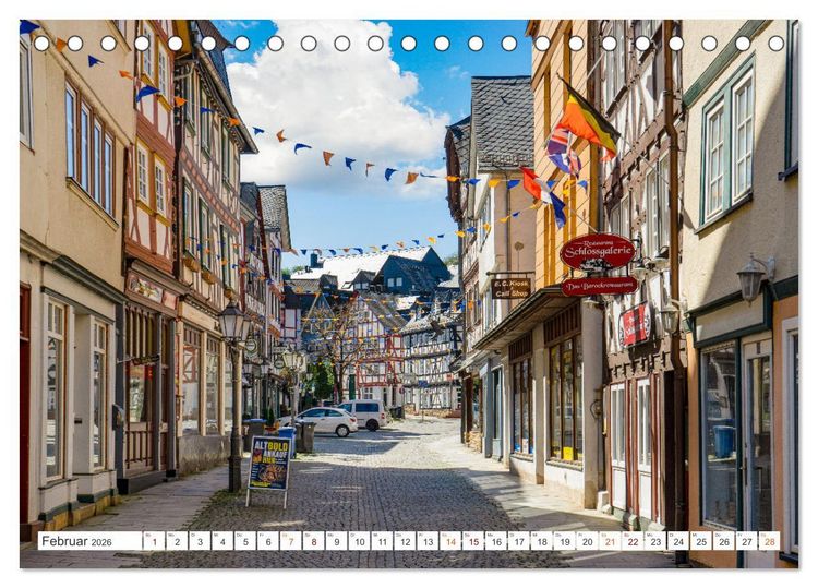 Produktbild: Dillenburg Impressionen (Tischkalender 2026 DIN A5 quer), CALVENDO Monatskalender