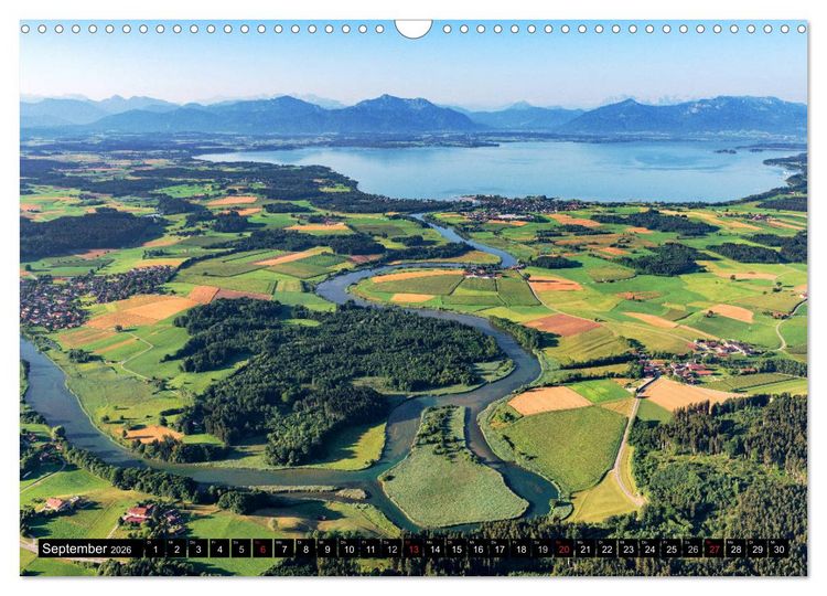 Produktbild: Der Chiemgau von oben (Wandkalender 2026 DIN A3 quer), CALVENDO Monatskalender