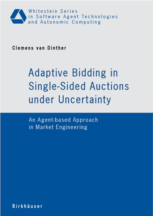 Produktbild: Adaptive Bidding in Single-Sided Auctions under Uncertainty