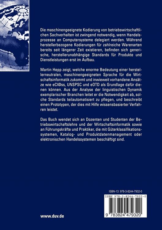 Produktbild: G&uuml;terklassifikation als semantisches Standardisierungsproblem