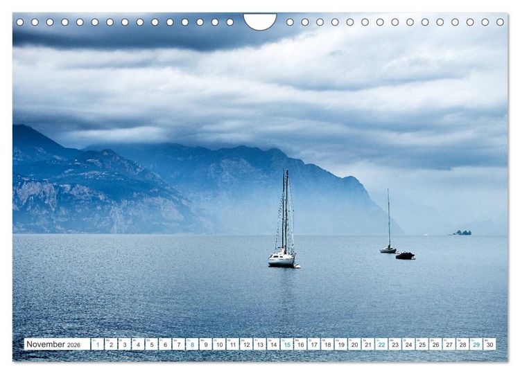 Produktbild: Am Wasser entlang in den Alpen (Wandkalender 2026 DIN A4 quer), CALVENDO Monatskalender